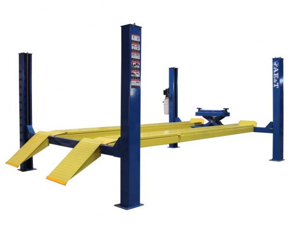 Четырехстоечный подъемник F3.5-4 AE&amp;T (380B)